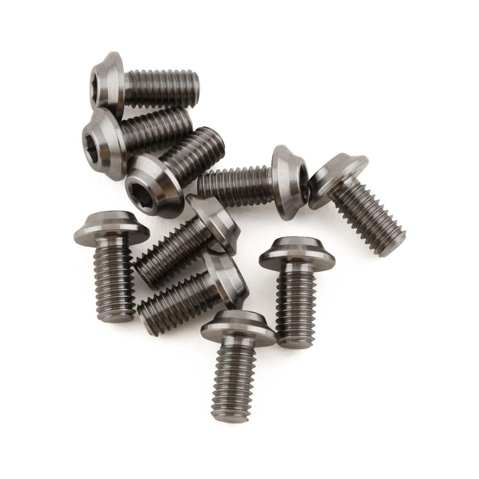 1UP 1UP720006 1Up Racing Pro Duty Titanium Screws - LowPro Head - M3x6 - 10pcs