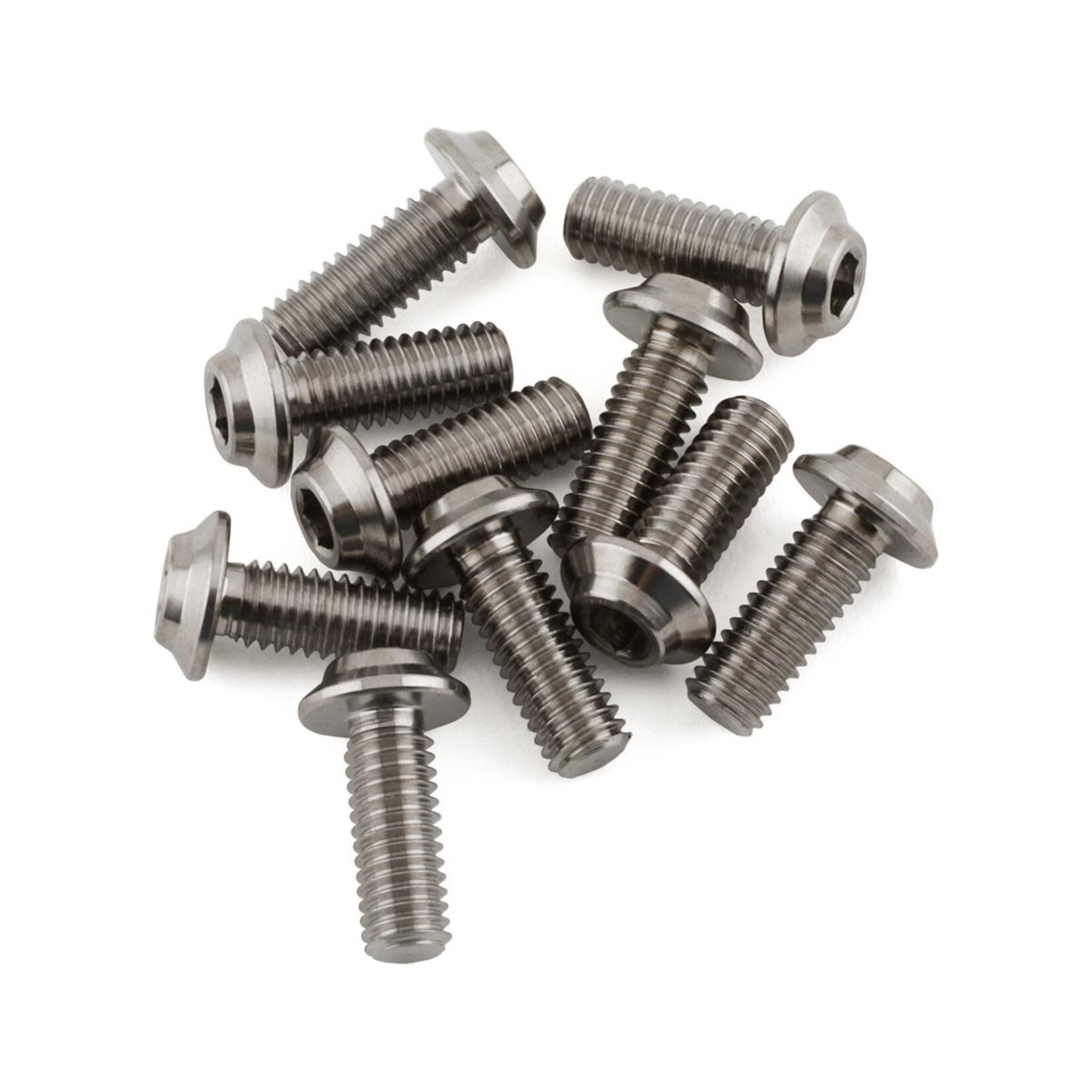 1UP 1UP720008 1Up Racing Pro Duty Titanium Screws - LowPro Head - M3x8 - 10pcs