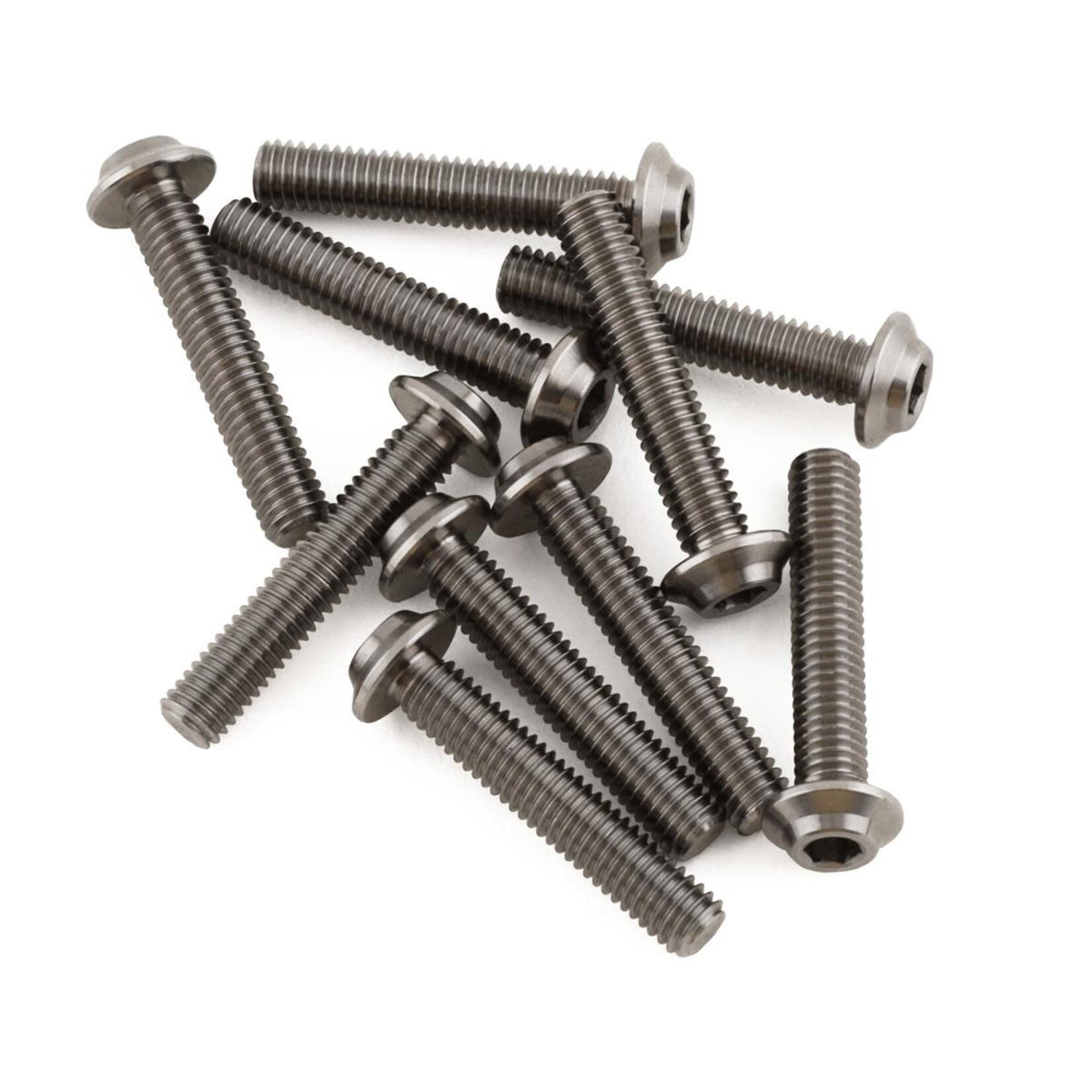 1UP 1UP720016 1Up Racing Pro Duty Titanium Screws - LowPro Head - M3x16 - 10pcs