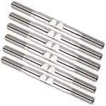 1UP 1UP740015 1up Racing Pro Duty Titanium Turnbuckles - AE RC10B7 Black