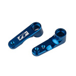 Team Associated ASC91983 Associated RC10B6.4 Factory Team Steering Bell Cranks (Blue)
