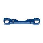 Team Associated ASC92122 Associated RC10B74 Aluminum "B" Arm Mount (Blue)