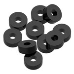 1UP 1UP80405 1Up Racing 3x8x3mm Precision Aluminum Shims - Black - 10pcs