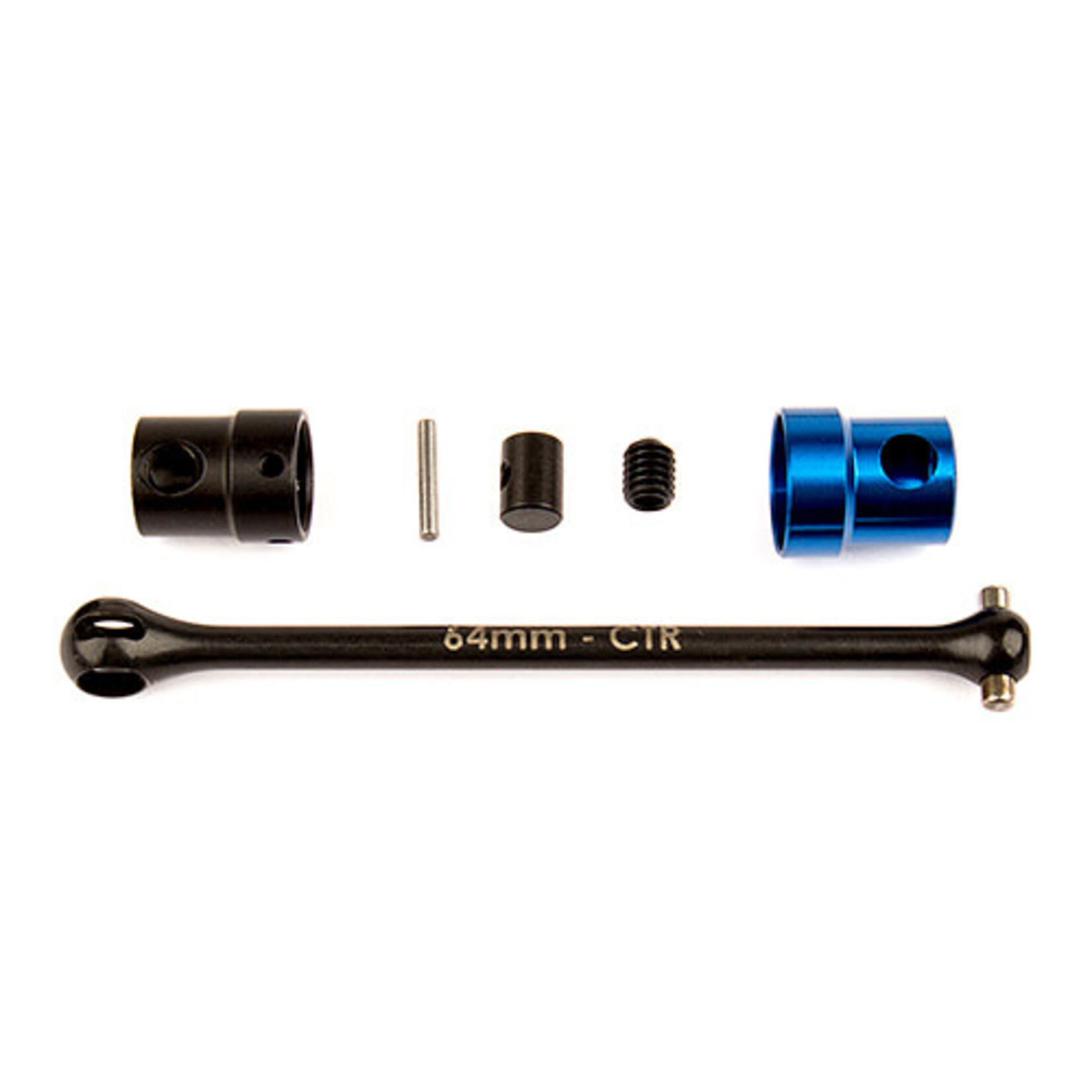 Team Associated ASC92217 Associated RC10B74 64mm Center-Front CVA Set