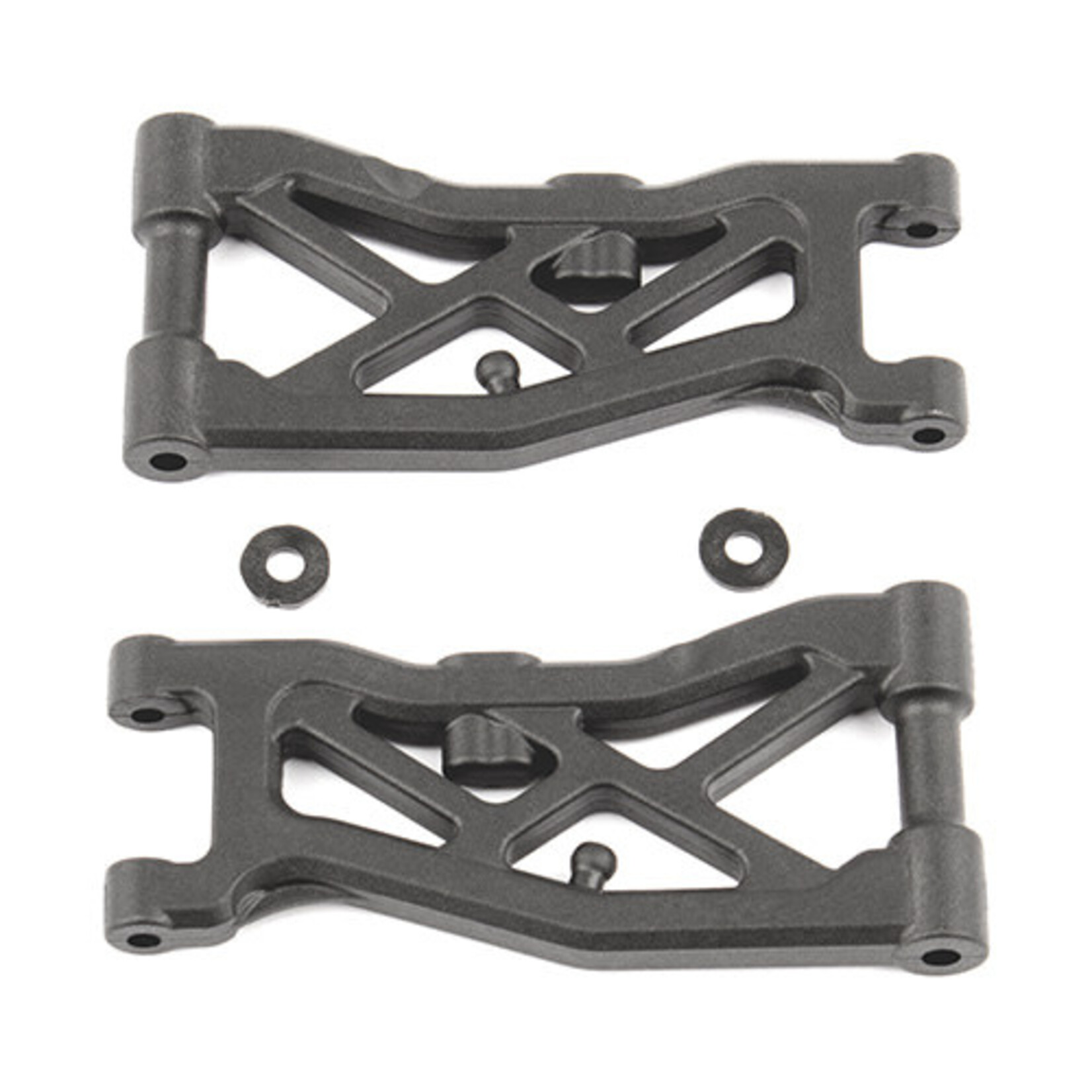 Team Associated ASC92297 Associated RC10B74 Factory Team Carbon Front Suspension Arms