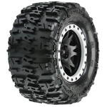 Pro-line Racing PRO1015113 Pro-Line 1/5 Trencher Pro-Loc F/R 4.3" X-MAXX MTD 24mm Black /Gry Impulse (2)