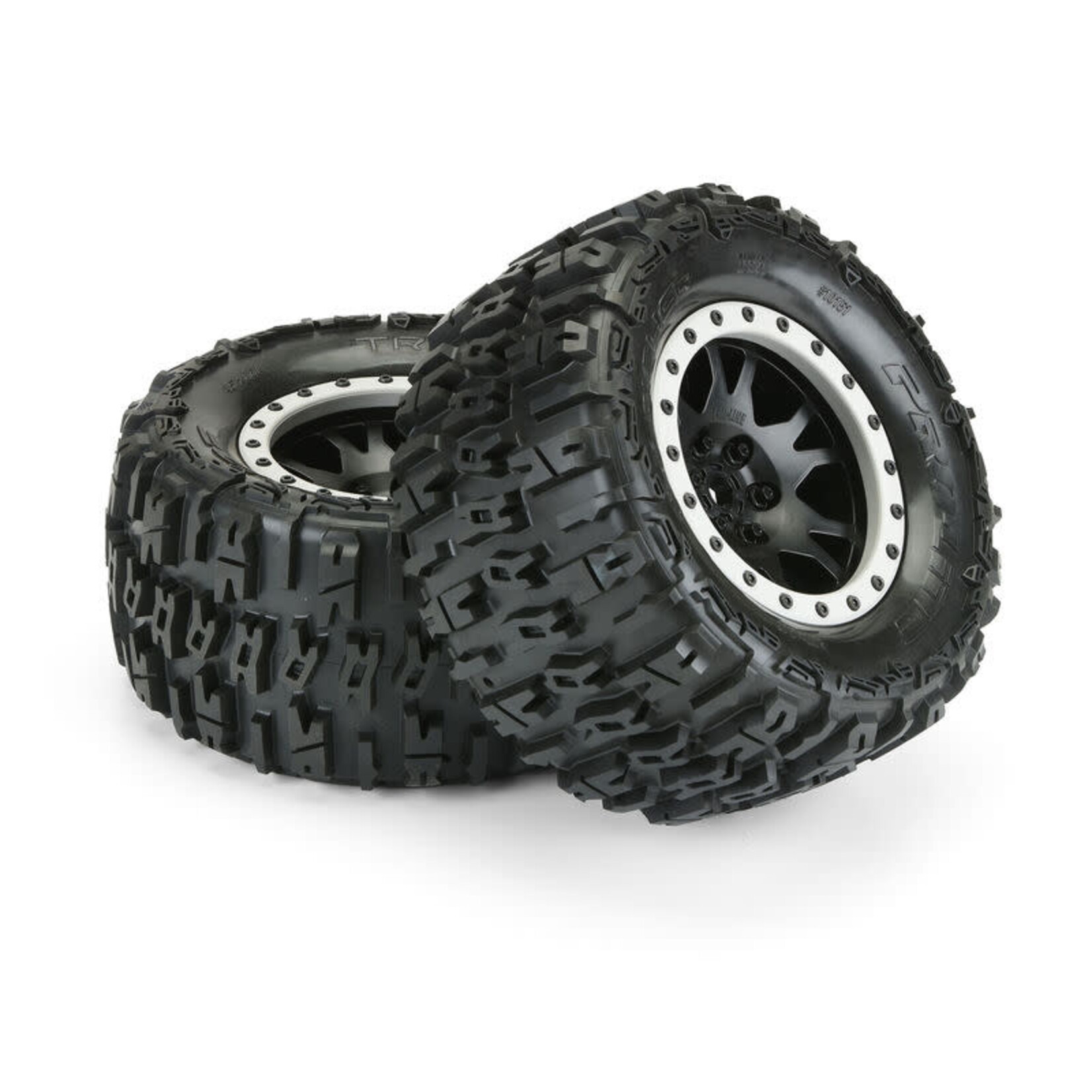 Pro-line Racing PRO1015113 Pro-Line 1/5 Trencher Pro-Loc F/R 4.3" X-MAXX MTD 24mm Black /Gry Impulse (2)