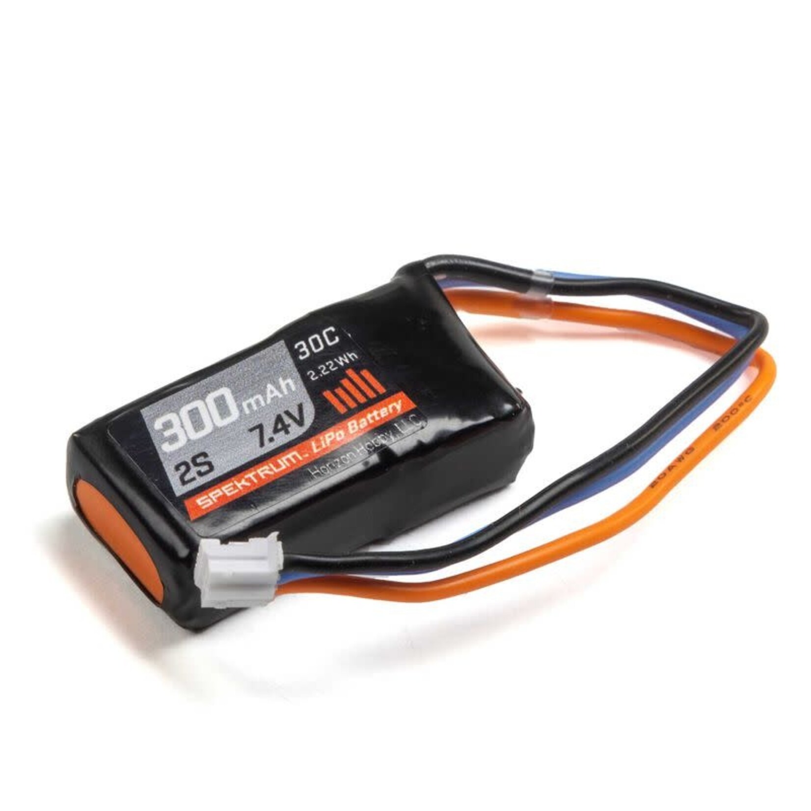 Spektrum SPMX3002S30 Spektrum 300mAh 2S 7.4V 30C LiPo Battery; PH Connector