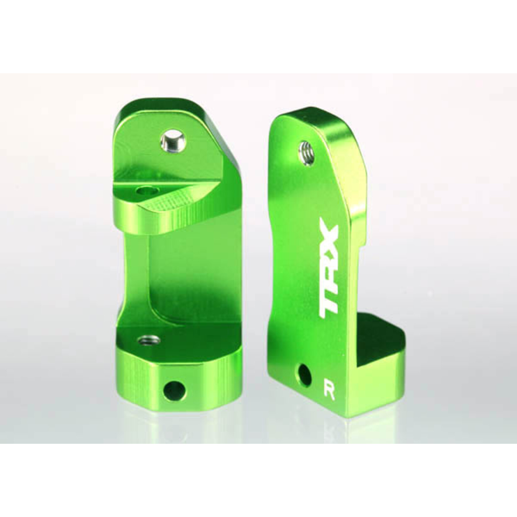 Traxxas TRA3632G Traxxas Green Aluminum Caster Blocks (L&R)