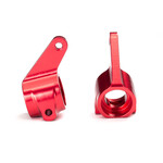 Traxxas TRA3636X Traxxas Red Aluminum Steering Blocks (L&R)