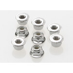 Traxxas TRA3647 Traxxas 4 mm Flanged Nylon Lock Nuts
