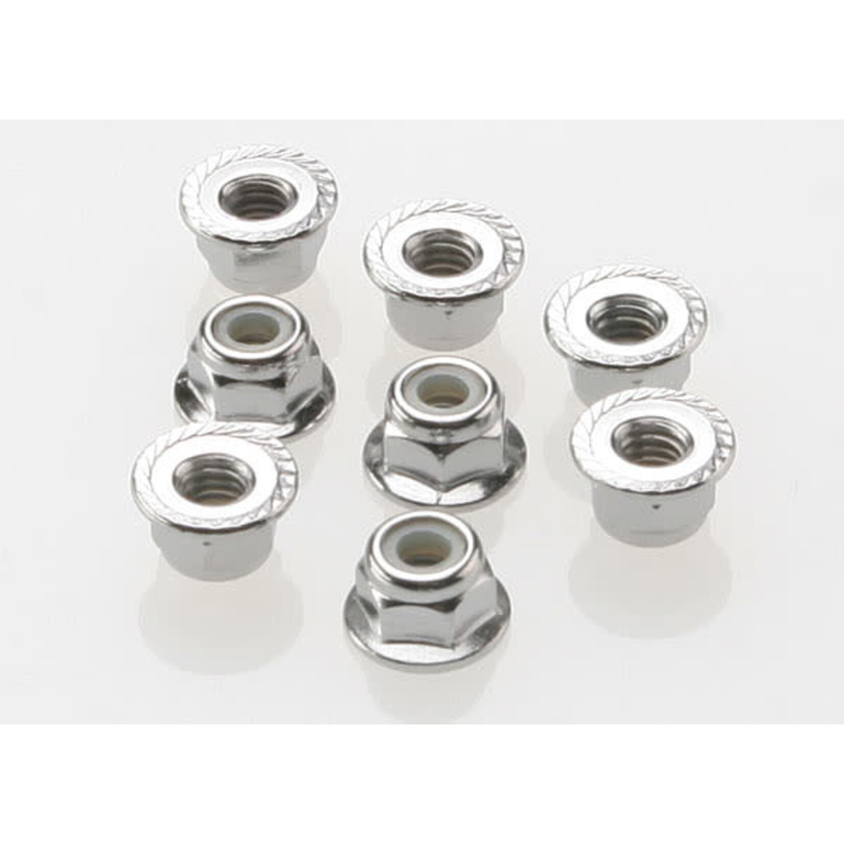 Traxxas TRA3647 Traxxas 4 mm Flanged Nylon Lock Nuts