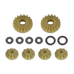 Team Associated ASC92307 Associated RC10B74 Factory Team LTC Plastic Differential Rebuild Set