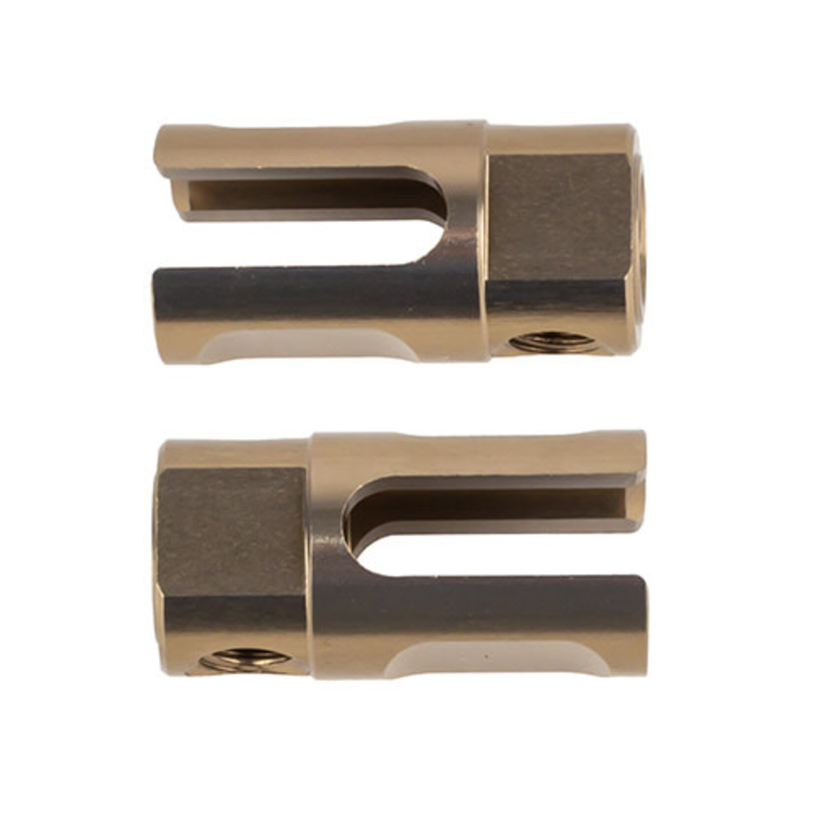 Team Associated ASC92359 Team Associated RC10B74.2 Factory Team Aluminum Center Dogbone Outdrives (2)