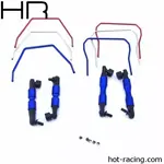 Hot Racing HRASLF311 Hot Racing Traxxas Slash 4x4 Front & Rear Sway Bar