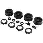 JConcepts JCO3393B JConcepts Traxxas Unlimited Desert Racer Tremor Wheels (Black) (4) w/17mm Hex