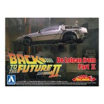 Aoshima AOS-05476 Aoshima Back To The Future 1/43 Pullback DELOREAN from PART 2
