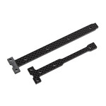 Team Associated ASC92365 Associated RC10B74.2 Factory Team 2.5mm Carbon Fiber Chassis Brace Set (Stiff)