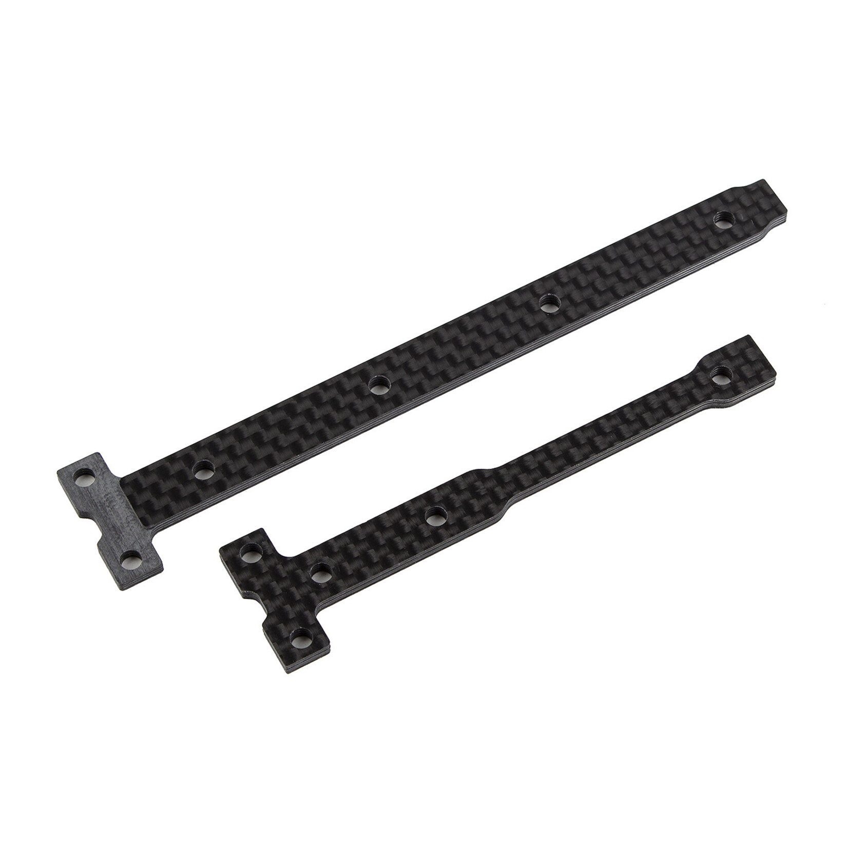 Team Associated ASC92365 Associated RC10B74.2 Factory Team 2.5mm Carbon Fiber Chassis Brace Set (Stiff)