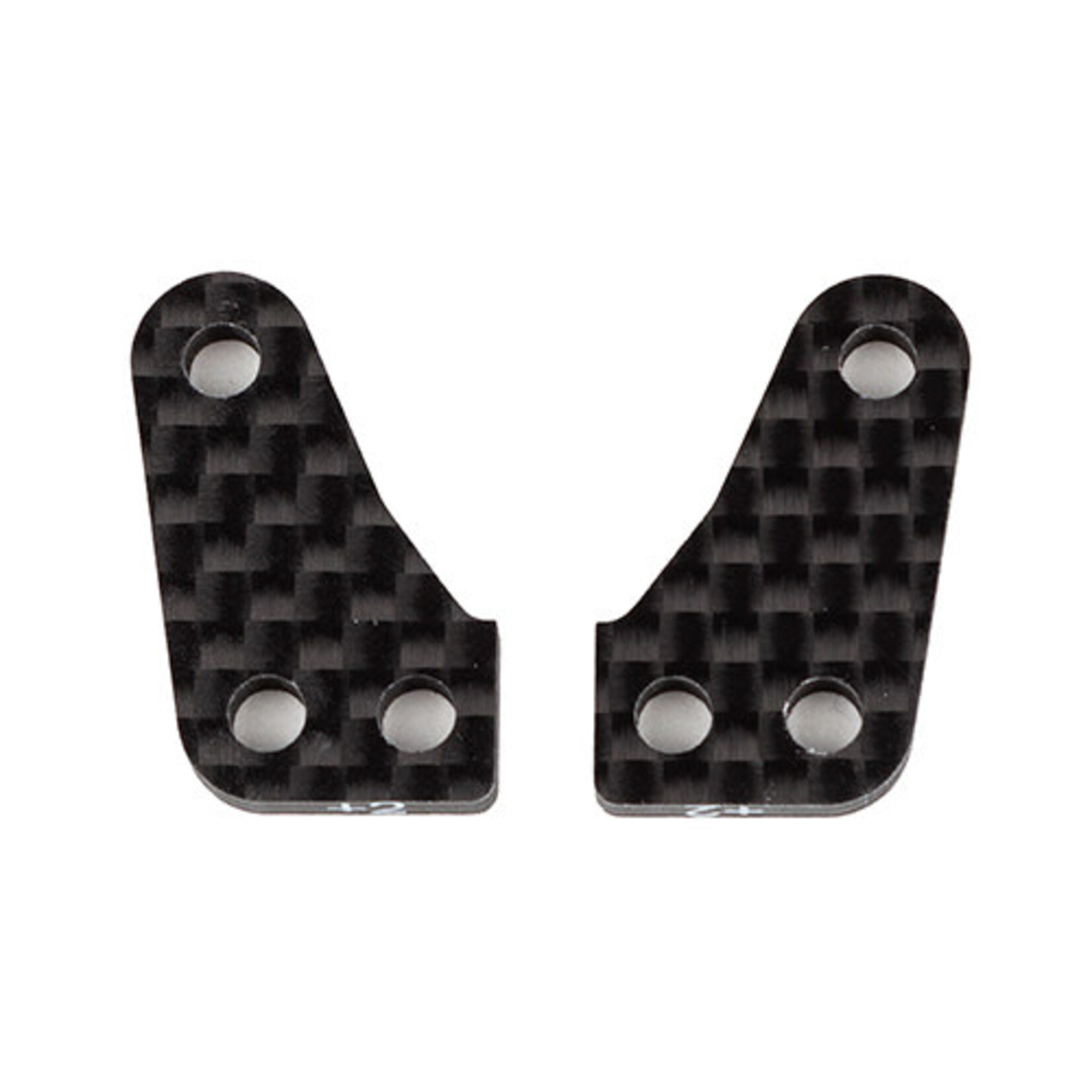 Team Associated ASC92376 Associated RC10B74 Factory Team Carbon Steering Block Arm Set (2) (+2)