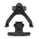 Team Associated ASC92404 Associated RC10B7 Factory Team Carbon Top Plate & Ballstud Mount Set