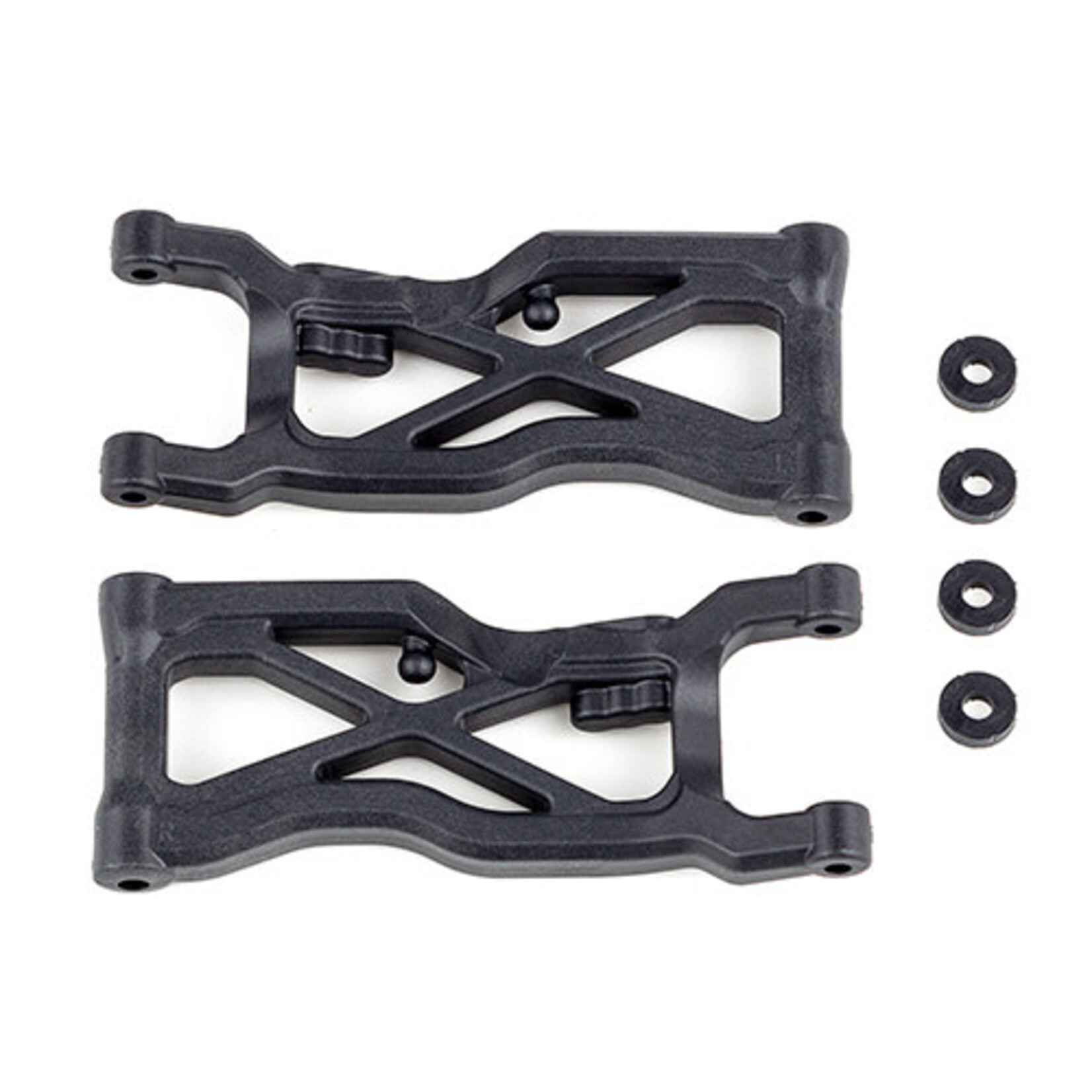 Team Associated ASC92409 Associated RC10B7 Factory Team Carbon Rear Suspension Arms (2)