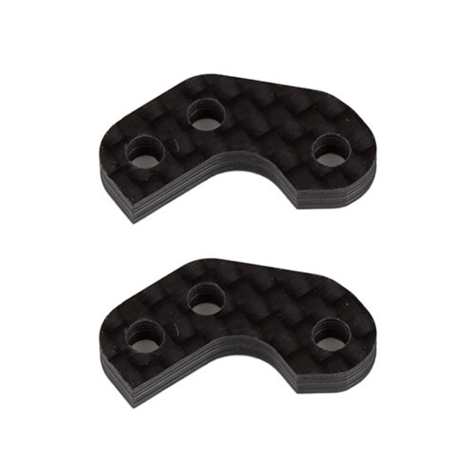 Team Associated ASC92469 Associated RC10B7 Factory Team Caster Block Link Mounts (-2mm) (2)