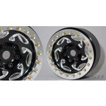 SSD SSD00242 SSD 1.9" Champion Wheels (Black/Silver) (2)