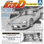 Aoshima AOS-06611 Aoshima 1/24 Initial-D Series #19 The Two Guys From Tokyo S15 Silvia