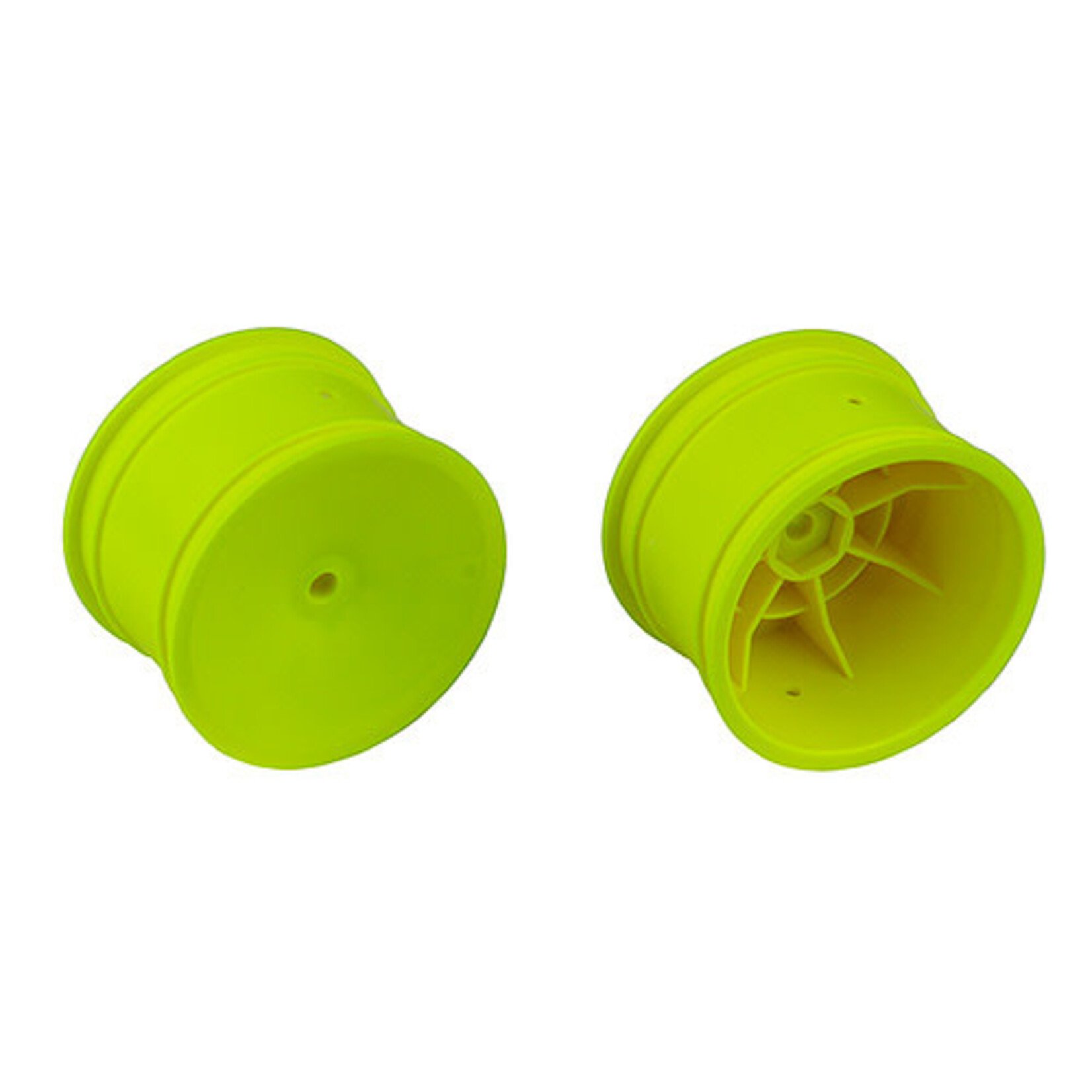 Team Associated ASC9696 Associated 12mm Hex 2.2 Rear Hex Wheels (2) (B6/B74) (Yellow)