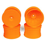 DE Racing DERSB4ARO DE Racing Speedline Buggy Wheels for Associated B6.1 - B64 / TLR 22 4.0 - 22-4 / Rear / Orange (4 pcs)