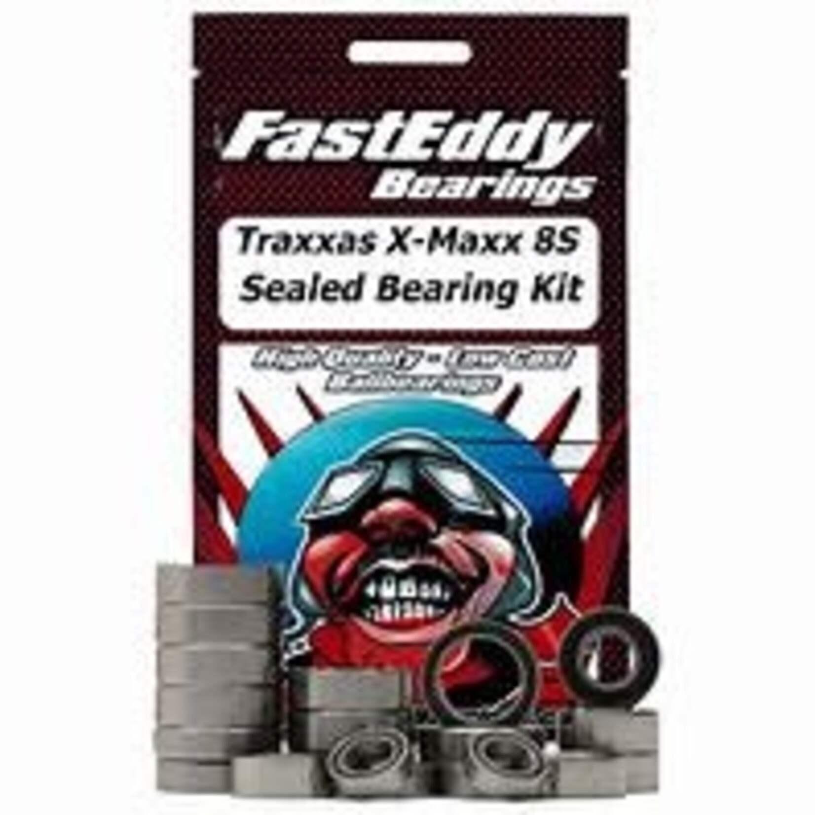 Fast Eddy TFE4558 FastEddy Traxxas X-Maxx 8S Sealed Bearing Kit