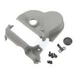 Traxxas TRA3977R Traxxas Single Motor Upper and Lower Gear Cover