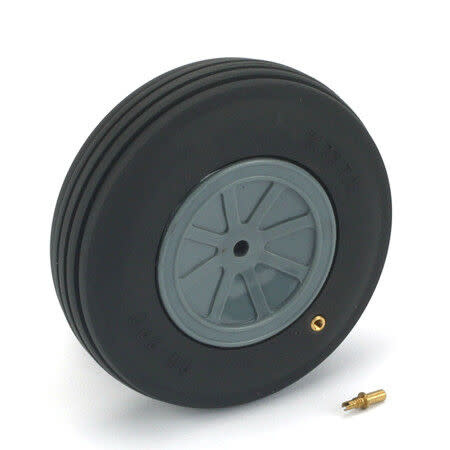 DuBro DUB375TV DuBro Treaded Wheel,3-3/4