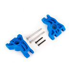 Traxxas TRA9050X Traxxas Blue Extreme HD Stub Axle Carriers & Hardware (L&R)