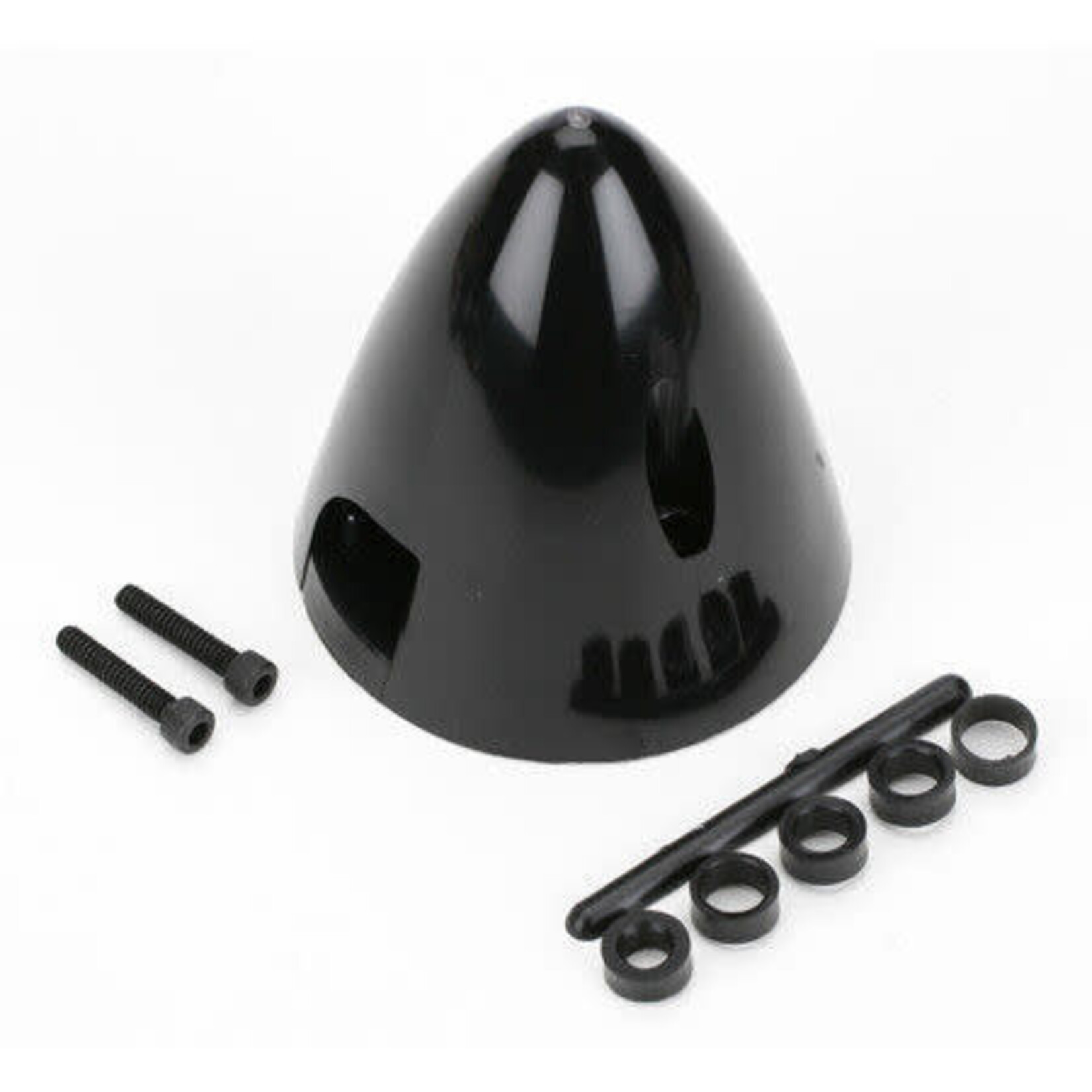 DuBro DUB291 DuBro 4 Pin Spinner (Black) (2-3/4")