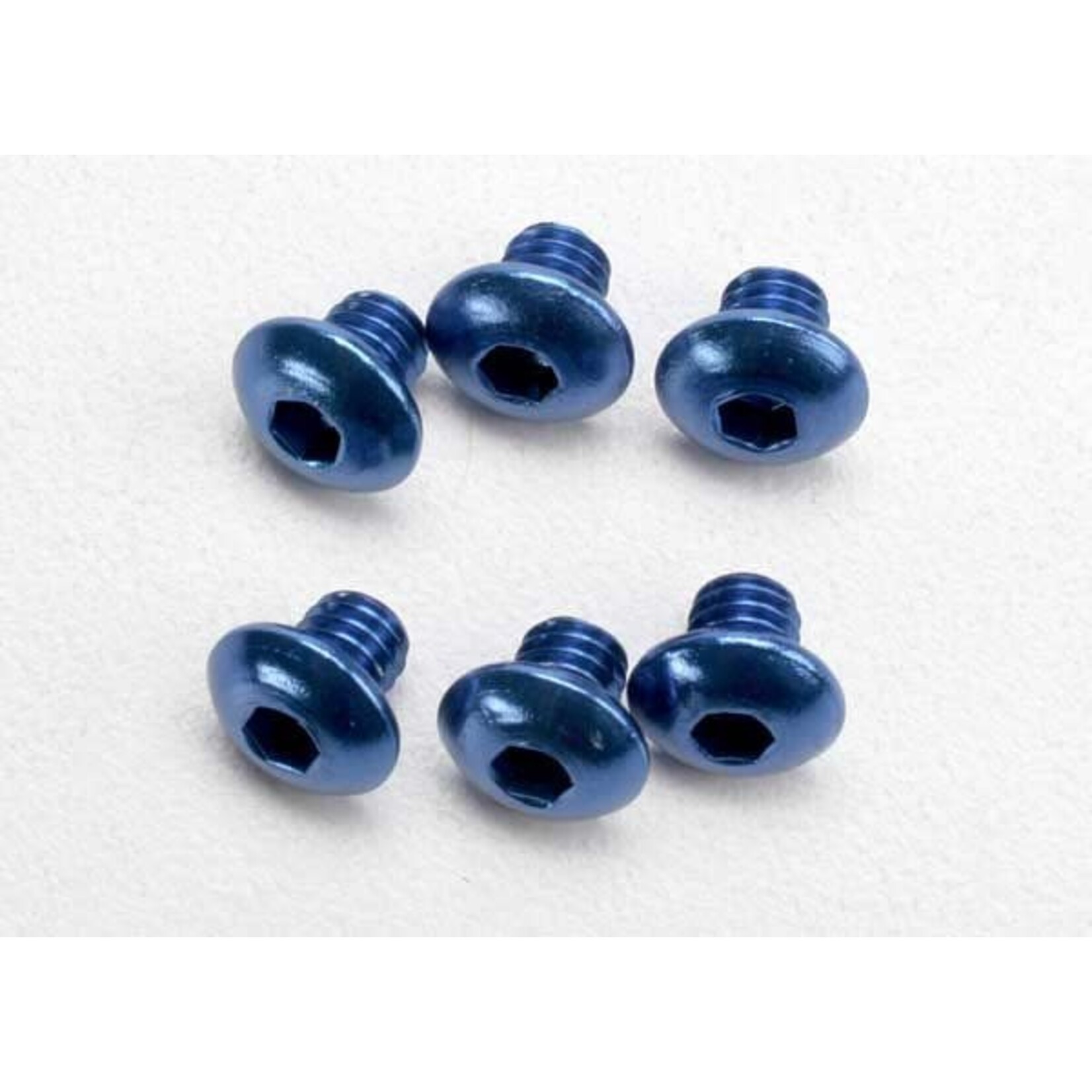 Traxxas TRA3940 Traxxas Aluminum Button-Head Machine Screws 4X4 mm (6)