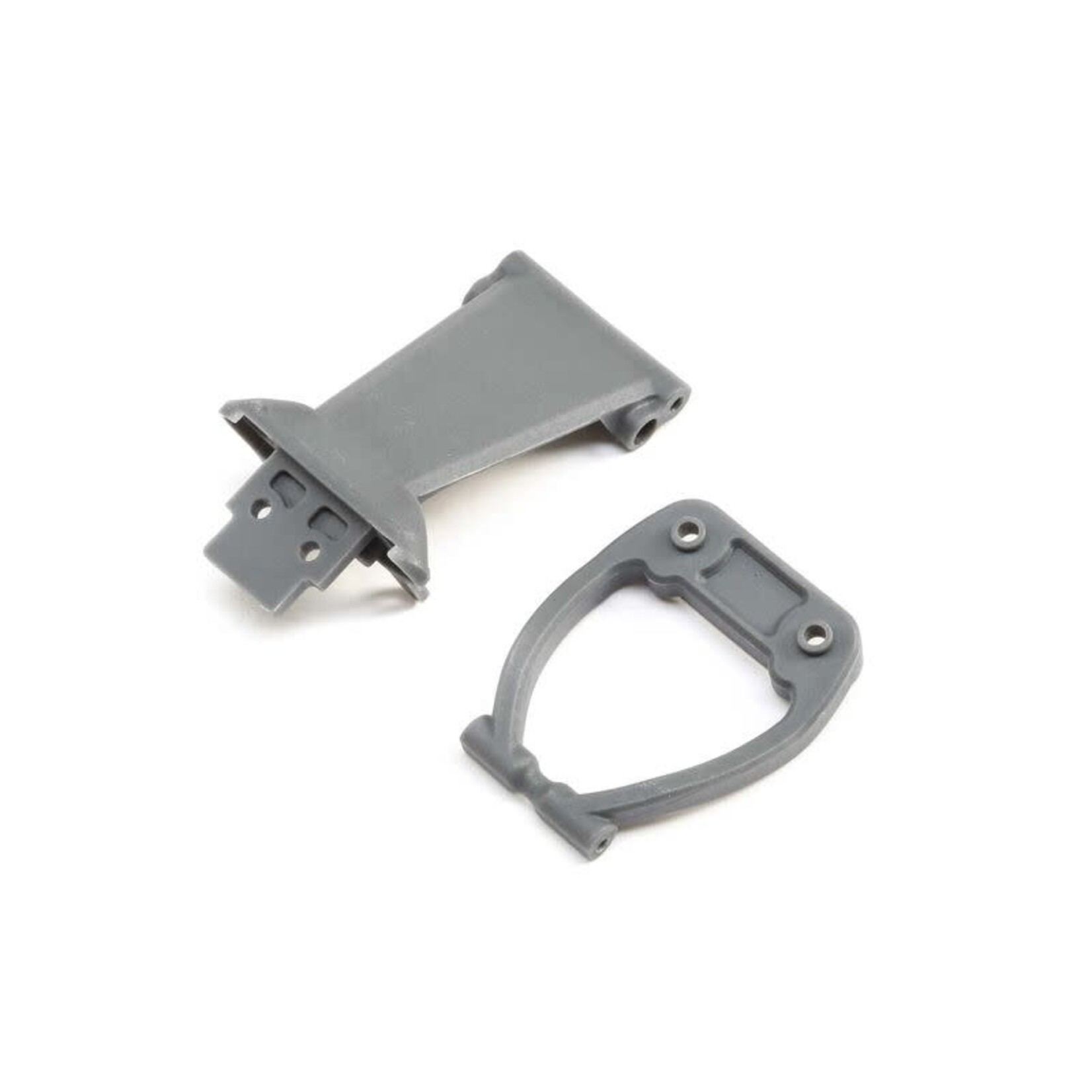 Losi **LOS231040 Losi Rock Rey Front Bumper Skid Plate & Support (Grey)