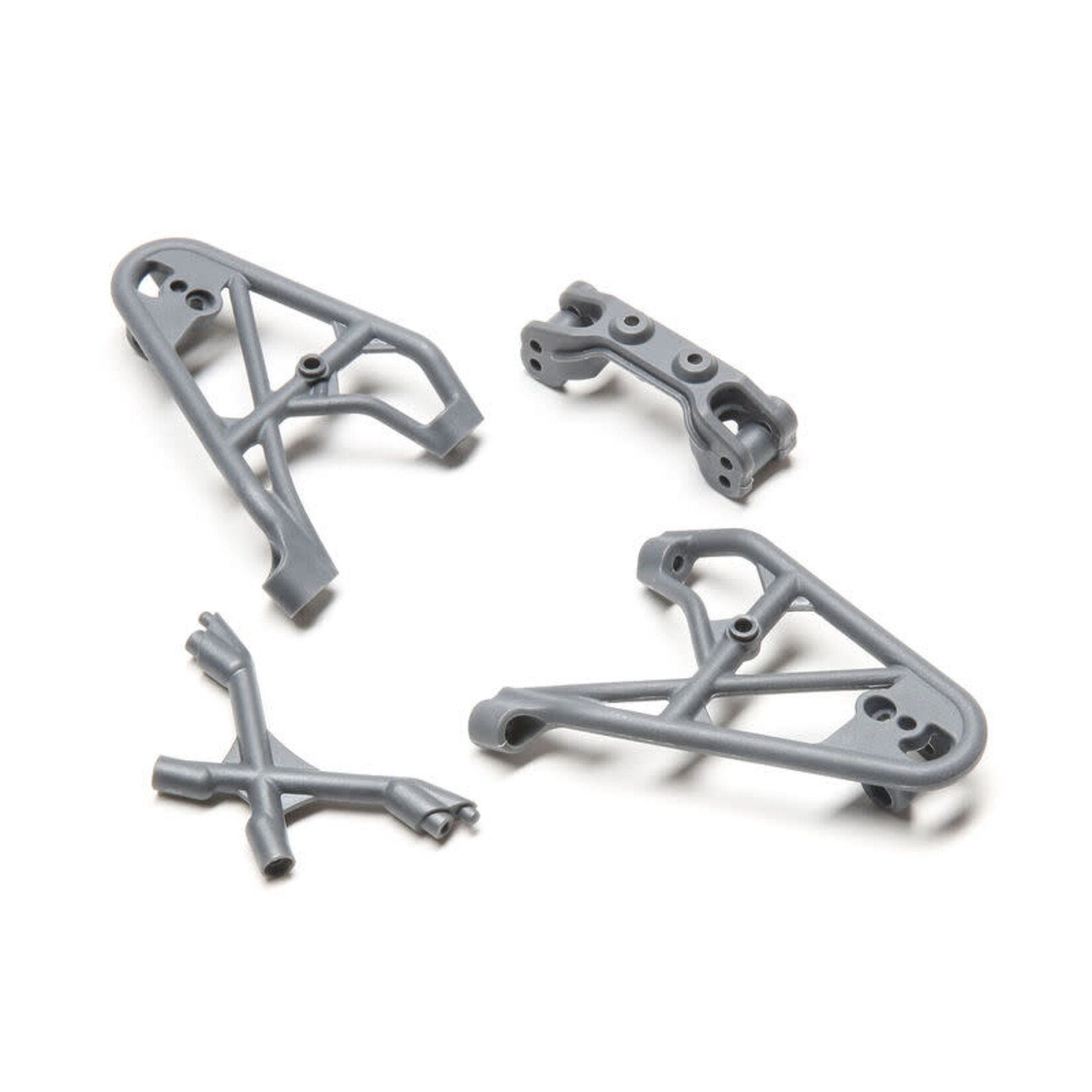 Losi **LOS231039 Losi Rock Rey Front Shock Tower & Camber Link Mount (Gray)