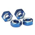 Traxxas TRA4954X Traxxas 14 mm Blue Aluminum Wheel Hubs with Pins (4)