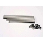 Traxxas TRA4939X Traxxas T-Maxx Stainless Steel Suspension Pin Set with E-Clips