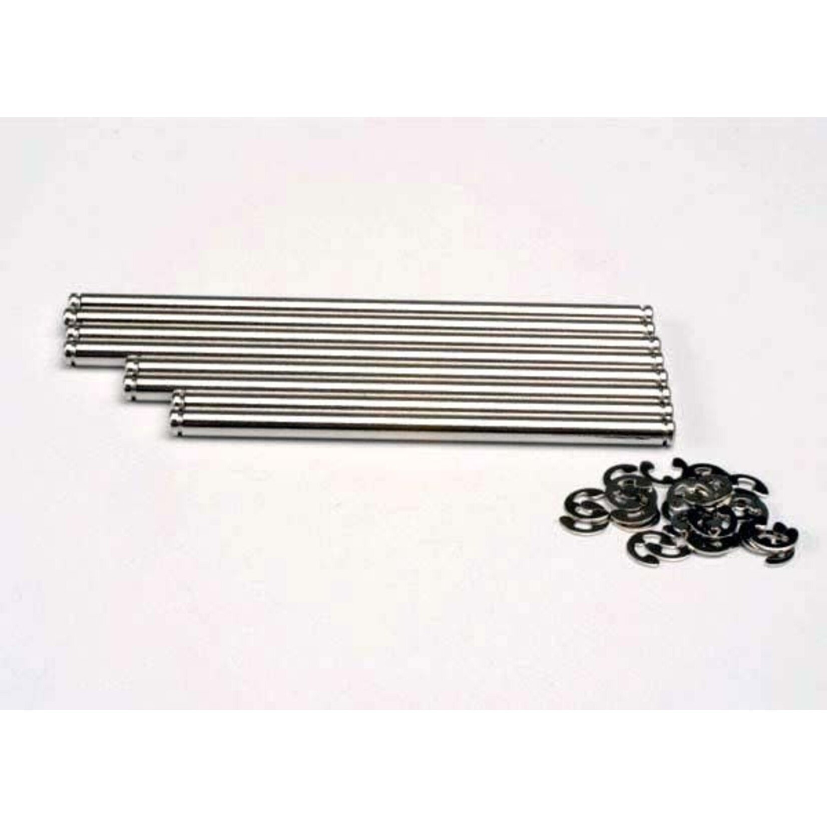 Traxxas TRA4939X Traxxas T-Maxx Stainless Steel Suspension Pin Set with E-Clips