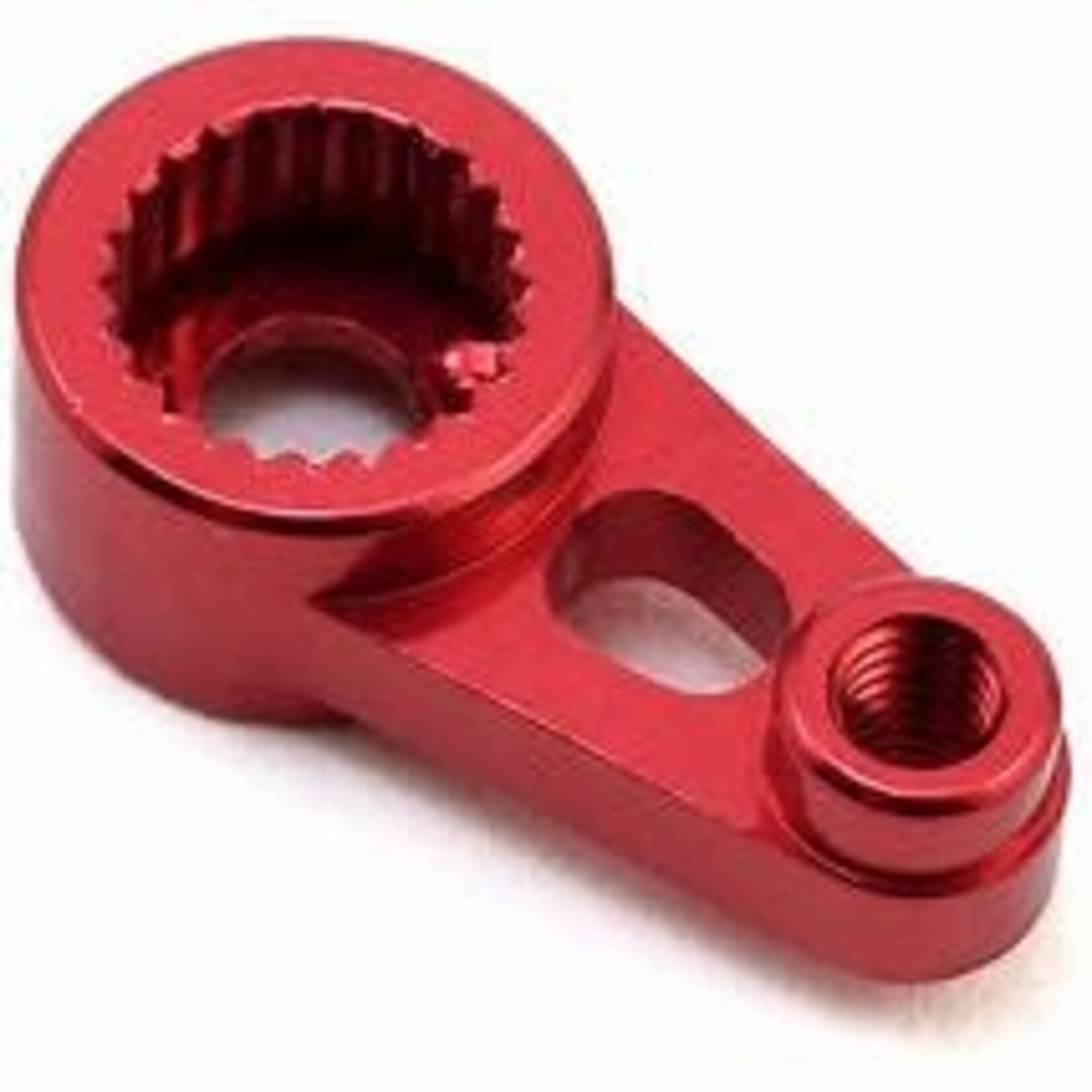 Hot Racing HRAVXS24SH02 Hot Racing Traxxas 1/16 Aluminum Servo Horn (Red) (Hitec)