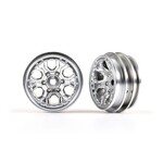 Traxxas TRA9770-SATIN Traxxas TRX4M 1.0" Satin Chrome Wheels (2)