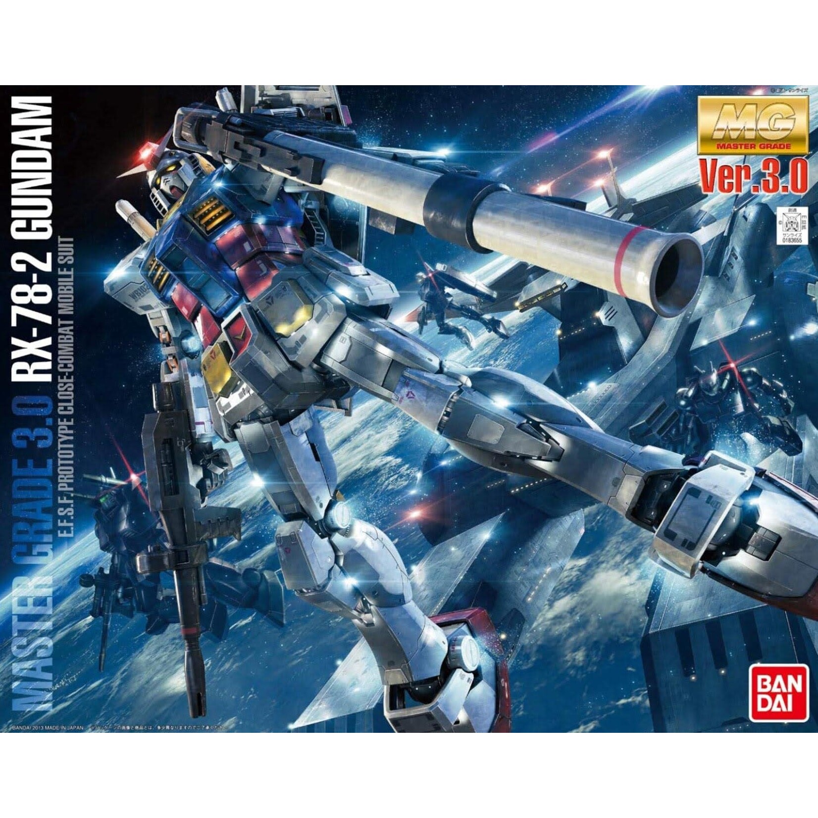 Bandai BAN2210344 Bandai MG RX-78-2 Gundam (Ver. 3.0)