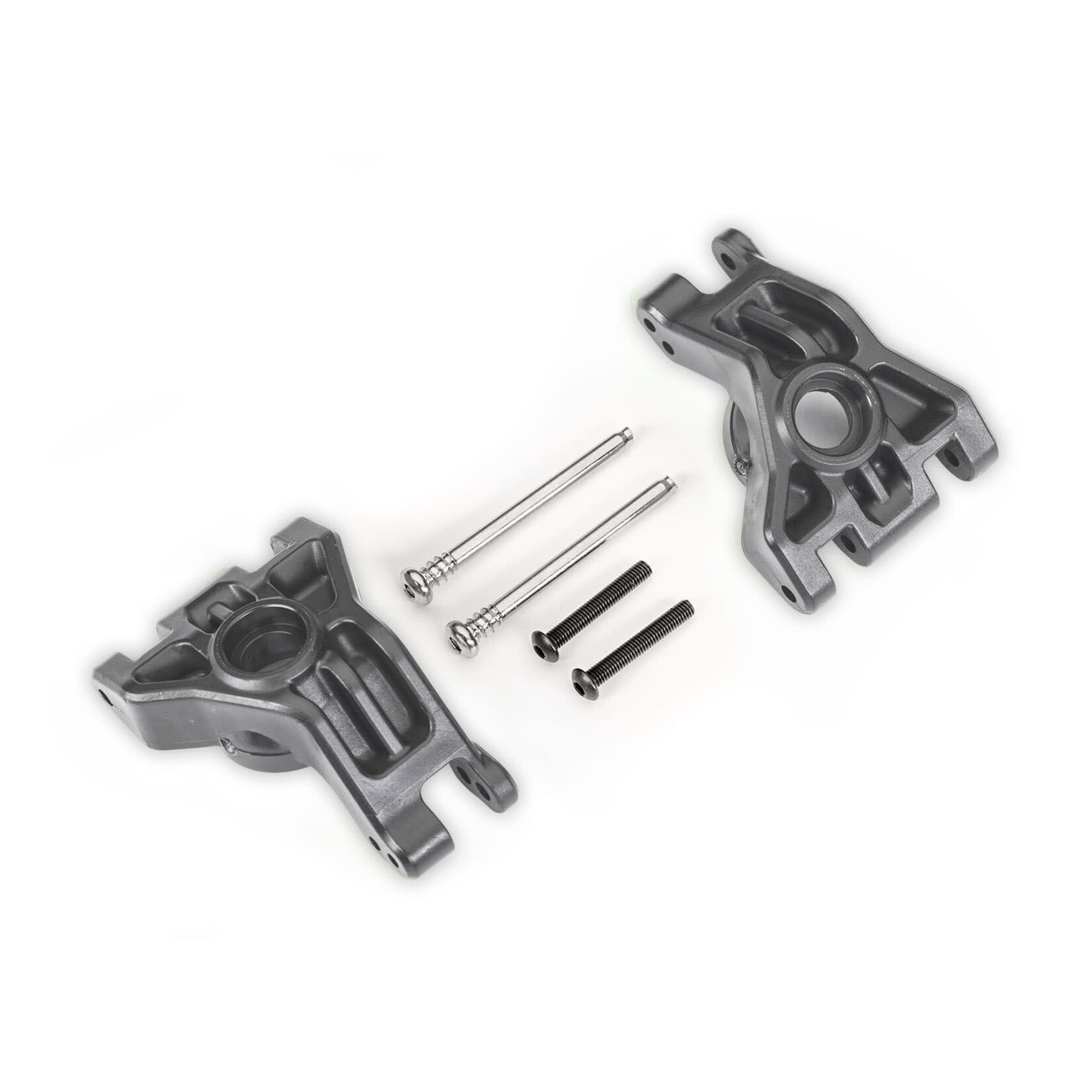 Traxxas TRA9050-GRAY Traxxas Gray Extreme HD Stub Axle Carriers & Hardware (L&R)