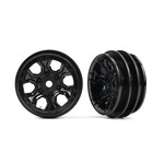 Traxxas TRA9770 Traxxas TRX4M 1.0" Black Wheels (2)