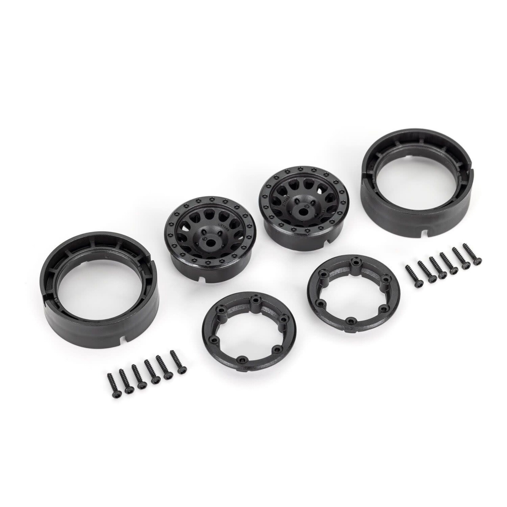 Traxxas TRA9781 Traxxas TRX-4M Black 1.0" Method Race Wheels (2)