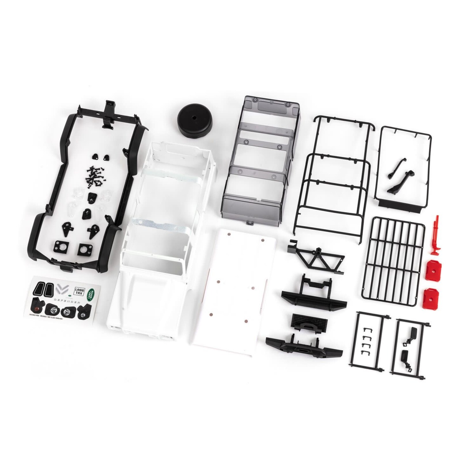 Traxxas TRA9712 Traxxas TRX-4M Land Rover Defender Unpainted Body & Frame