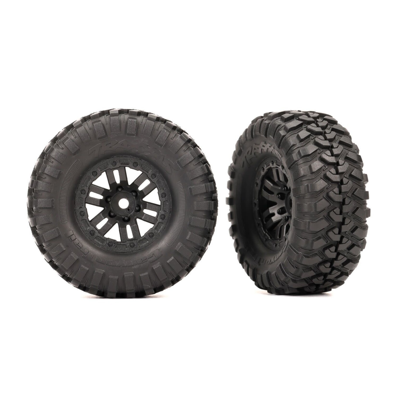 Traxxas TRA9773 Traxxas TRX-4M 1.0" Black Wheels with Canyon Trail Tires (2)